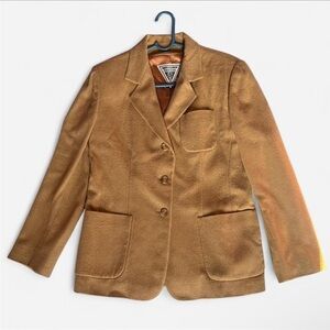 Vintage J. Percy for Marvin Richards 100% Camel Hair Blazer